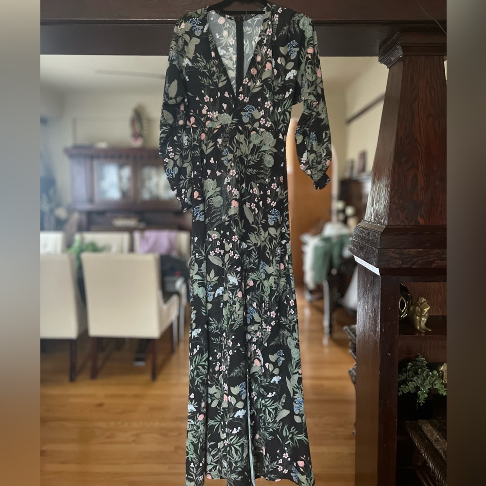 Floral maxi dress